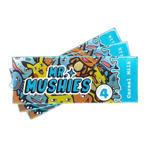 Cereal Milk magic mushroom chocolate bar by Mr. Mushies