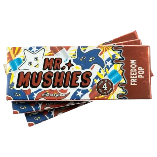 Freedom Pop magic mushroom chocolate bar by Mr. Mushies