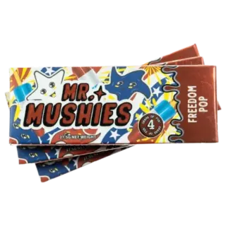 Freedom Pop magic mushroom chocolate bar by Mr. Mushies