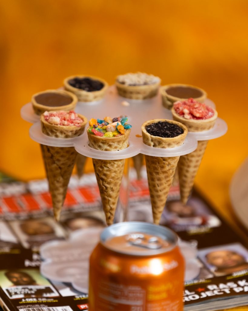 Five-pack of Mr. Mushies psilocybin chocolate cones